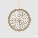 Enzo De Gasperi Decoro Diamanti in Metallo Natale 2025