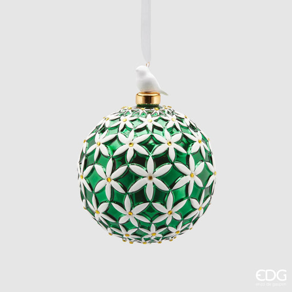 Sfera Margherite Vetro e Porcellana EDG
