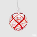 Enzo De Gasperi Palla Intrecci in Vetro Natale 2025