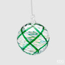 Enzo De Gasperi Palla Intrecci in Vetro Natale 2025