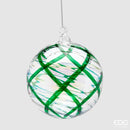 Enzo De Gasperi Palla Intrecci in Vetro Natale 2025