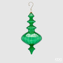 EDG Enzo De Gasperi | Trottola decorativa in vetro Natale 2025