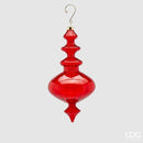 EDG Enzo De Gasperi | Trottola decorativa in vetro Natale 2025