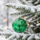 EDG Enzo De Gasperi | Sfera vortex decorativa in vetro Natale 2025