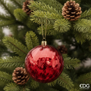 EDG Enzo De Gasperi | Sfera vortex decorativa in vetro Natale 2025