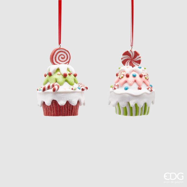 Decoro Cupcake Clay Natale 2023 EDG