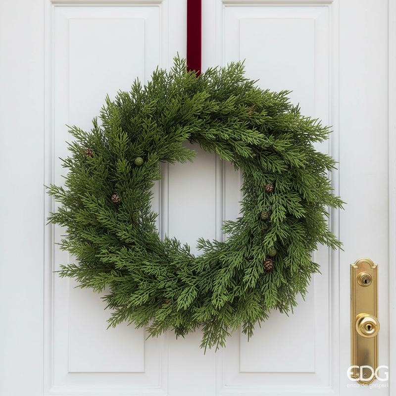 EDG Enzo De Gasperi | Ghirlanda Thuja con Bacche Natale 2025