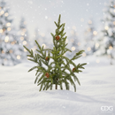 EDG Enzo De Gasperi | Decoro artificiale ramo Cryptomeria  H 44 cm Natale 2025