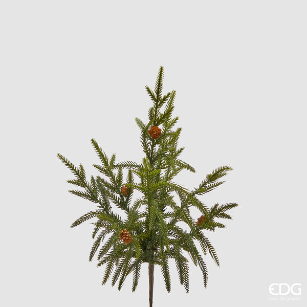 EDG Enzo De Gasperi | Decoro artificiale ramo Cryptomeria  H 44 cm Natale 2025