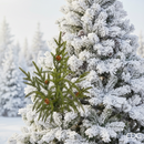 EDG Enzo De Gasperi | Decoro artificiale ramo Cryptomeria  H 44 cm Natale 2025