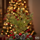EDG Enzo De Gasperi | Decoro artificiale ramo Thuja H 50 cm Natale 2025