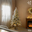 EDG Enzo De Gasperi | Albero di Natale Pino Cortina Innevato con 3400 Mini LED H 240 cm