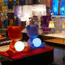 Lampada in polietilene da Tavolo ricaricabile Teddy Girl QEEBOO