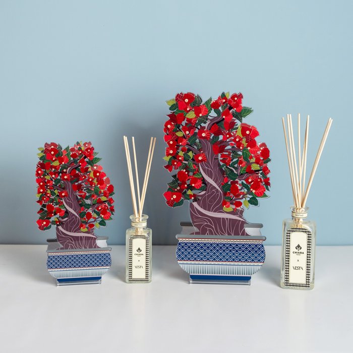 Vesta Profumatore Per Ambienti Bonsai | Profumatore Con Vaso Decorativo