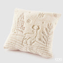 EDG Enzo De Gasperi | Cuscino decorativo in tessuto con pelo Natale 2025