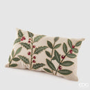 EDG Enzo De Gasperi | Cuscino agrifoglio in tessuto Natale 2025