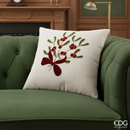 EDG Enzo De Gasperi | Cuscino vischio in tessuto Natale 2025