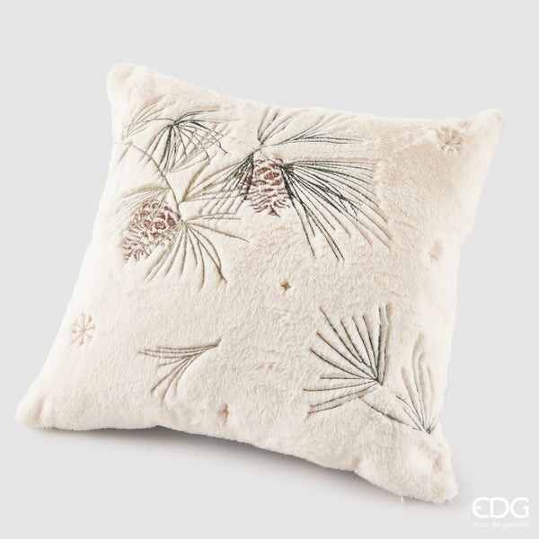 EDG Enzo De Gasperi | Cuscino decorativo in tessuto con pelo Natale 2025