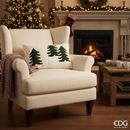 EDG Enzo De Gasperi | Cuscino in tessuto con pini Natale 2025