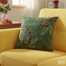 EDG Enzo De Gasperi | Cuscino in tessuto con bacche Natale 2025