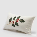 EDG Enzo De Gasperi | Cuscino in tessuto con agrifoglio Natale 2025