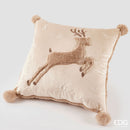 EDG Enzo De Gasperi | Cuscino in tessuto con renna Natale 2025