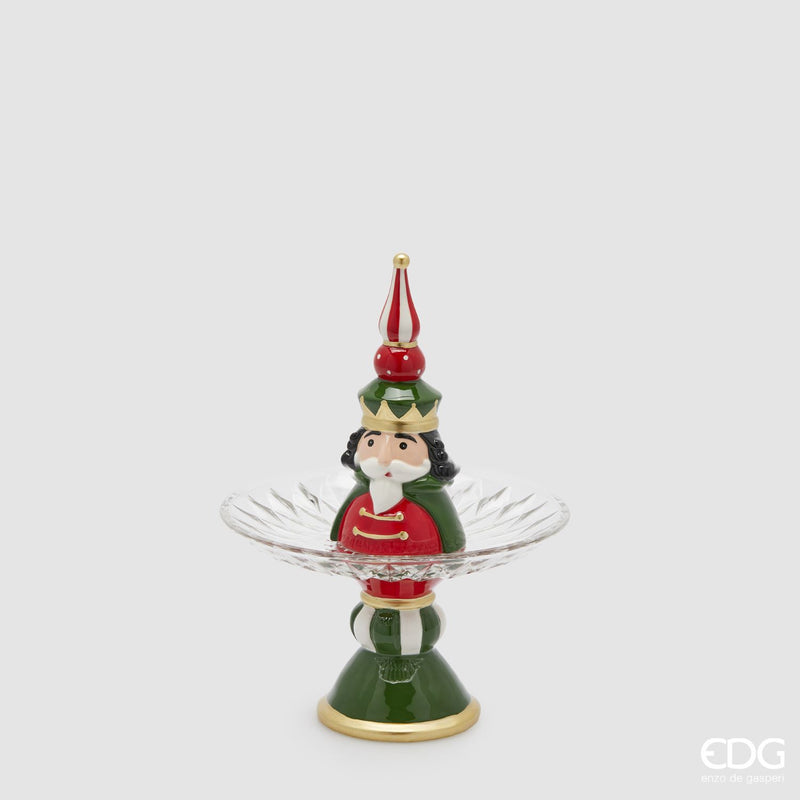 EDG Enzo De Gasperi | Alzata decorativa in ceramica Natale 2025