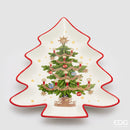 EDG Enzo De Gasperi | Vassoio a forma di pino in ceramica Natale 2025