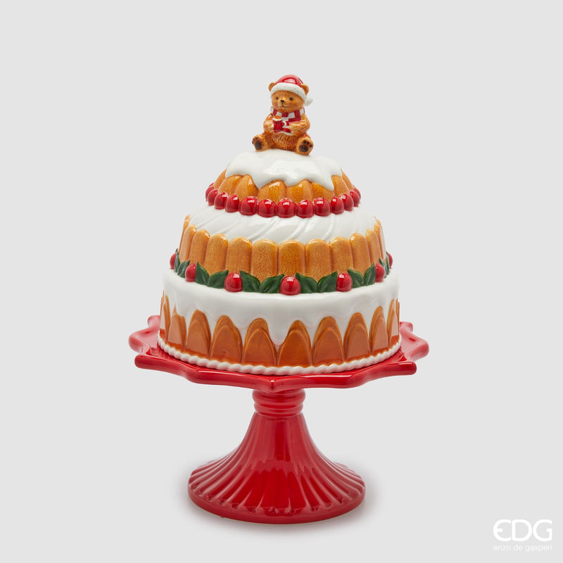 EDG Enzo De Gasperi | Alzata in ceramica con cupola Natale 2025