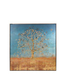L'Oca Nera Quadro con cornice Albero della Vita 103x103 cm.