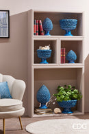 EDG Enzo De Gasperi Pigna decorativa in ceramica Blu