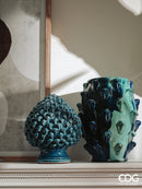 EDG Enzo De Gasperi Pigna decorativa in ceramica Blu