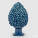 EDG Enzo De Gasperi Pigna decorativa in ceramica Blu, grande