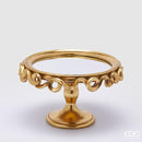 Enzo De Gasperi Alzata Decorativa Balze in Poliresina con Specchio Natale 2025