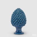 EDG Enzo De Gasperi Pigna decorativa in ceramica Blu, media