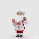 Enzo De Gasperi Babbo Natale Cuoco in Poliestere Natale 2025