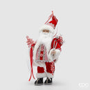 Enzo De Gasperi Babbo Natale con Sacco in Poliestere Natale 2025