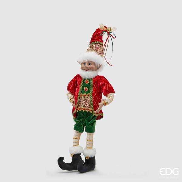 Enzo De Gasperi Decoro Elfo da Appendere Natale 2024
