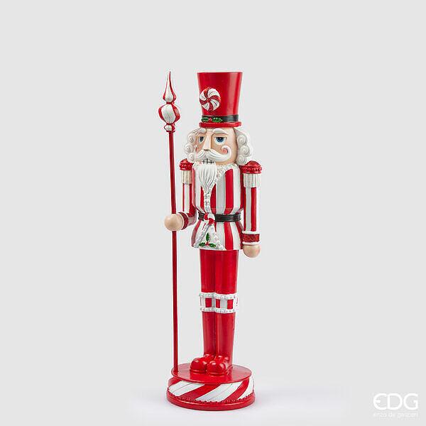 Enzo De Gasperi Soldatino Candy in Poliresina Natale 2024