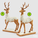 Enzo De Gasperi Renna Marzapane in Poliresina Natale 2025