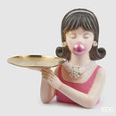 EDG Enzo De Gasperi | Alzata Lady in Poliresina e Metallo Natale 2025