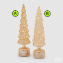 EDG Enzo De Gasperi | Pino Twist con LED e movimento in vetro H 35 cm / H 40,5 cm