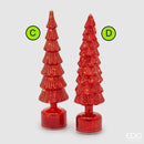 EDG Enzo De Gasperi | Pino Twist con LED e movimento in vetro H 35 cm / H 40,5 cm