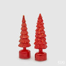 EDG Enzo De Gasperi | Pino Twist con LED e movimento in vetro H 35 cm / H 40,5 cm