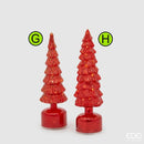 EDG Enzo De Gasperi | Pino Twist con LED e movimento in vetro H 35 cm / H 40,5 cm