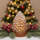 EDG Enzo De Gasperi | Pigna LED decorativa in vetro Natale 2025