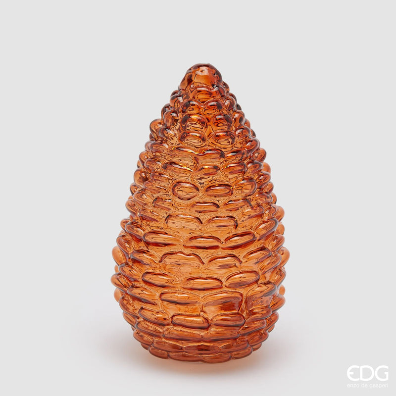 EDG Enzo De Gasperi | Pigna LED decorativa in vetro Natale 2025
