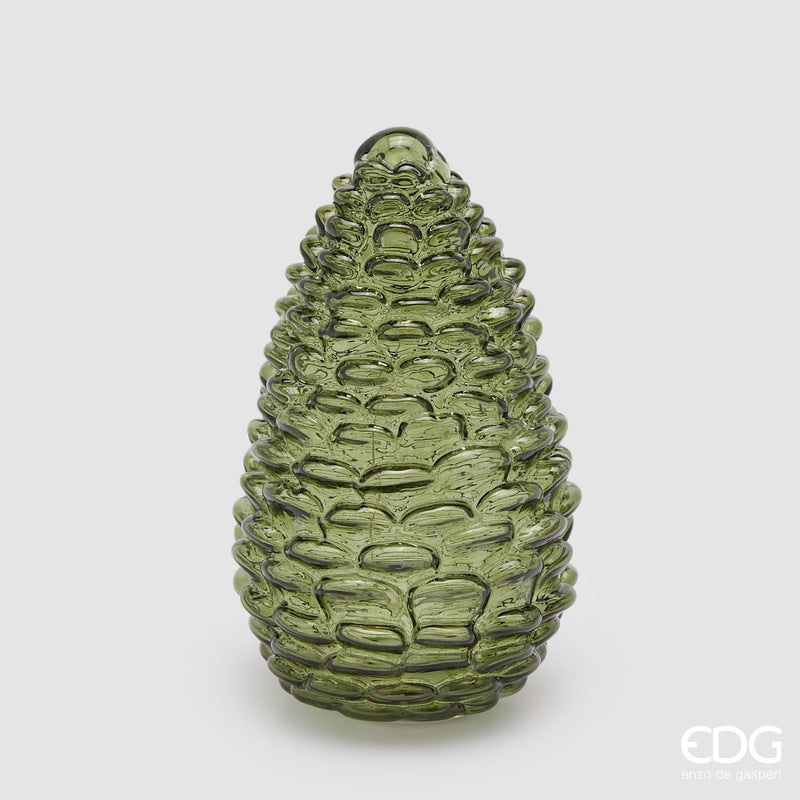 EDG Enzo De Gasperi | Pigna LED decorativa in vetro Natale 2025
