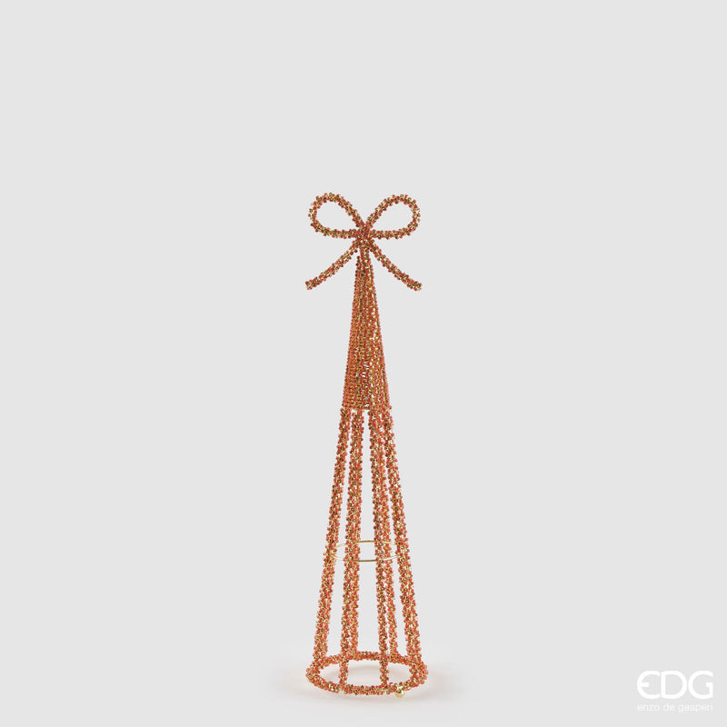 EDG Enzo De Gasperi | Cono decorativo jewel in metallo Natale 2025