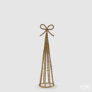 EDG Enzo De Gasperi | Cono decorativo jewel in metallo Natale 2025